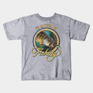 Bass Fishing Lure Fisherman Vintage Look Kids T-Shirt